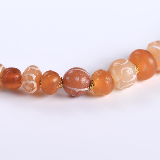 镶蚀红玉髓+高古红玛瑙“Let's Party”项链 商品图3