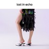 lost in echo 方头牛皮图钉跟运动网面穆勒鞋 商品缩略图3