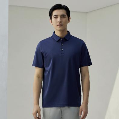 雅戈尔短袖T恤2022年夏短T桑蚕丝YSZ580225FCA 商品图1