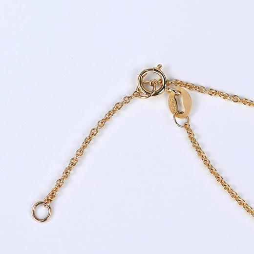 清代翡翠俏色荷花“和和美美”锁骨链 商品图7