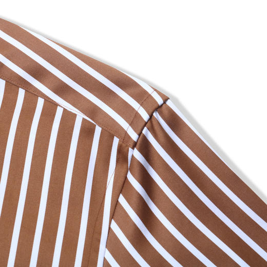 雅戈尔男士长袖衬衫春季商务休闲条纹纯棉修身衬衣YLXX120396TYY 商品图4