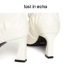 lost in echo x YOEYYOU 原创设计 尖头宽筒褶皱时尚长靴 商品缩略图2
