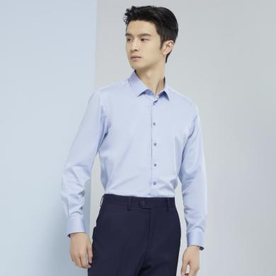 雅戈尔素色中国缎长袖衬衫YLDD170476IFY 商品图1