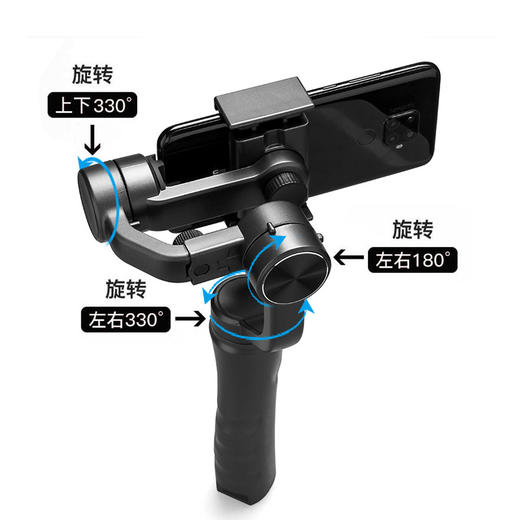 [专业防抖云台] 爆款 F6/F8三轴稳定器智能人脸跟拍手持云台防抖视频平衡支架 商品图2