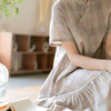 裁缝学苑AQ25 棉麻连衣裙纸样女装新款旗袍改良裙子打版裁剪图纸 商品缩略图1