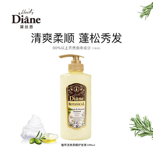【黛丝恩】 植萃护发素 清爽柔顺型  480ml 商品图0
