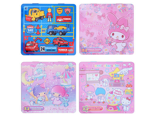 Sanrio/KITTY/MELODY/ 12色/24色素描彩色铅笔 商品图0