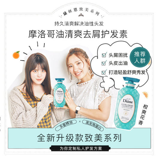 【黛丝恩致美】摩洛哥油护发素  去屑清爽450ml 商品图1