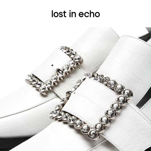 lost in echo设计师原创 方头钻扣乐福单鞋黑色 商品图5