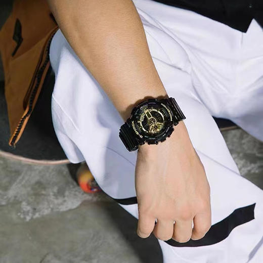 卡西欧G-SHOCK黑金手表/情侣手表 商品图2