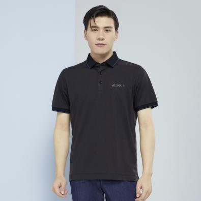 雅戈尔男士夏衬衫领素色短袖T恤YSET570213ACY 商品图1