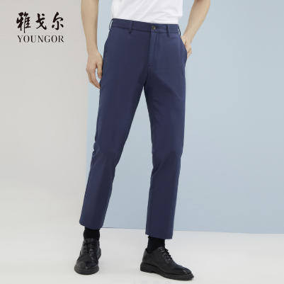雅戈尔2022春夏新款男装休闲裤YCKQ370322HWY 商品图0