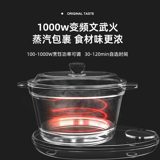 博拉利（bolali）家用多功能电炖锅电煮锅隔水燕窝炖盅炖汤锅煲汤锅婴儿煮粥锅熬粥养生BL-DG01 象牙白 商品图4