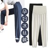 【自带凉风 垂顺丝滑】孕妇雪纺冰丝九分裤速干夏季外穿女产前产后春夏休闲运动裤子 商品缩略图4