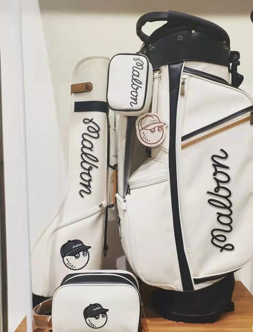 正品现货malbon韩国进口高尔夫支架球包小红书推荐男女超轻款