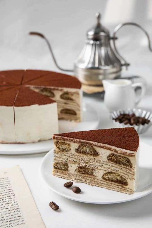 【提拉米苏】8英寸淡奶法式千层 商品图0