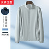 【Q】【防晒衣】【新款DTH】大依优型大码男装立领防晒衣皮肤衣薄款清凉防晒服透气高弹男夏季外套上衣 商品缩略图0