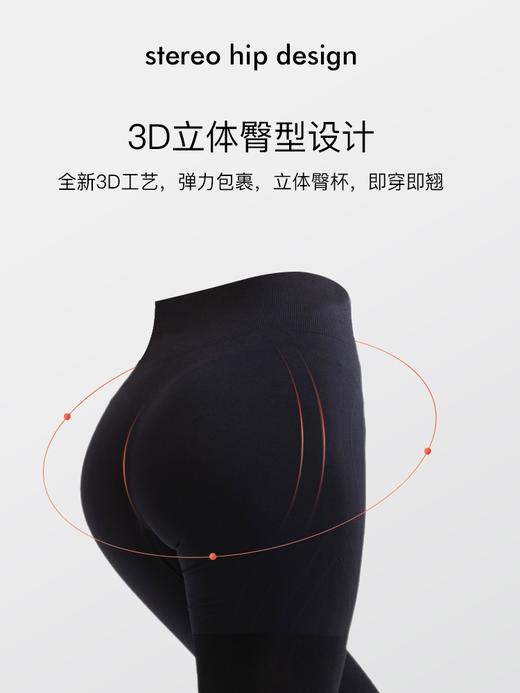 ypl小狗AI健身瑜伽裤跑步春夏薄款女提臀收腹紧身裸感鲨鱼打底裤 商品图4