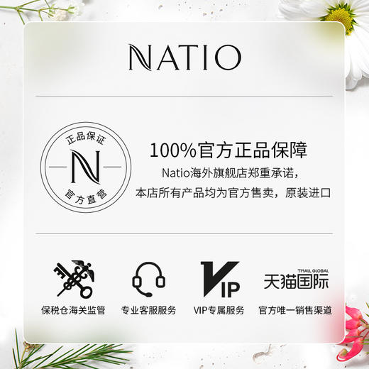 NATIO保湿防晒霜SPF50+ 200ml耐晒面部隔离清透滋润小白瓶军训 商品图4
