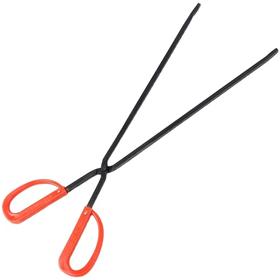 长柄加长火钳夹家用垃圾夹拾物器环卫工火钳子煤钳铁钳炭钳柴火钳60cm