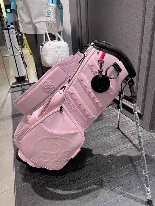 现货款正品G4韩国进口高尔夫球包小红书推荐支架包超轻皮质 商品图4