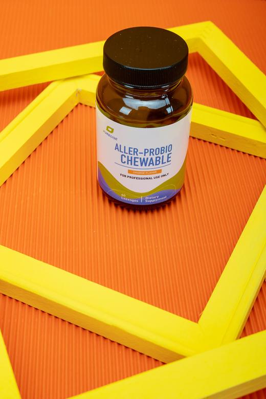 【儿童易敏益生菌+β-葡聚糖咀嚼片】Aller-Probio 60片 双专利Immuno-LP20®️菌株+ Wellmune®️ β-葡聚糖 粘膜免疫力 Purecise倍赛思 商品图6