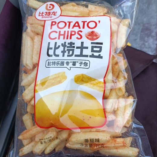 比特龙比特土豆薯条番茄味70克 商品图0