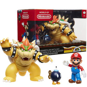 JAKKS 马里奥VS库巴 关节可动 手办模型