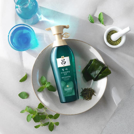吕(Ryo)绿吕深层清洁净化头皮控油去屑无硅油洗发水400ml 商品图7