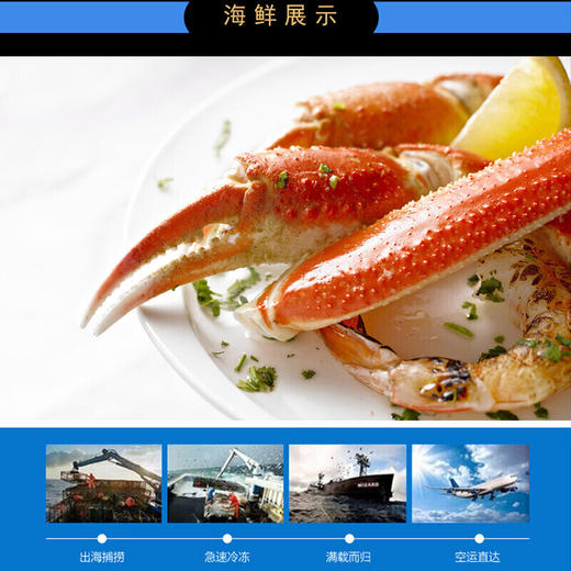 【海鲜礼盒 多种组合】 馨海渔港环球海鲜礼盒端午节海鲜礼盒 商品图3