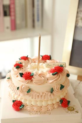 「会员专享特惠」复古蛋糕-花样