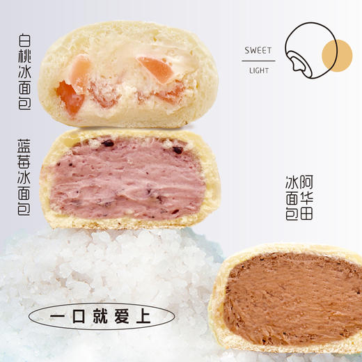 【15元抢18元】大拇指冰面包3个 商品图0