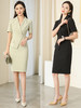 夏西装裙连衣裙职业薄款正装高端短袖美容院前台工作服女气质工装 商品缩略图2