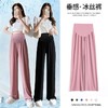 【轻薄垂顺 遮肉显瘦】孕妇裤子春夏薄款宽松直筒冰丝阔腿裤垂感长裤夏季女外穿休闲时尚 商品缩略图1
