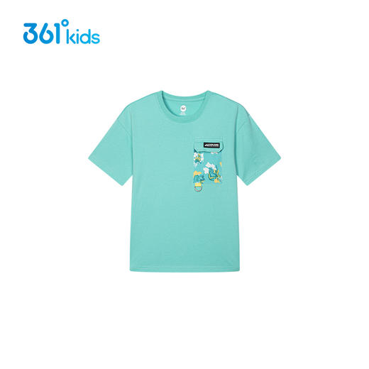 小361童装柔肤棉|儿童短袖T恤纯棉夏季针织K52222202 商品图1