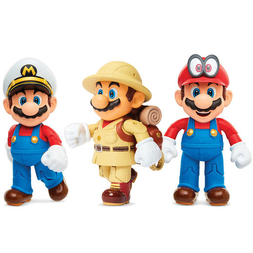 JAKKS 马里奥奥德赛套装 关节可动 手办模型 商品图1