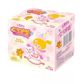 七度空间女士护垫28片无香155mm