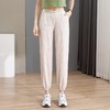 【显高显瘦巨垂顺 静享惬意孕期】孕妇冰丝裤子春夏薄款外穿孕妇打底束脚裤产前产后休闲裤子 商品缩略图6