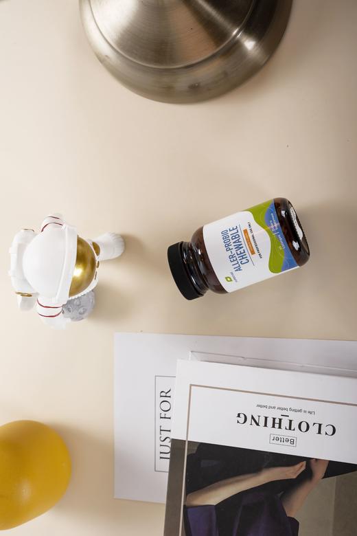 【儿童易敏益生菌+β-葡聚糖咀嚼片】Aller-Probio 60片 双专利Immuno-LP20®️菌株+ Wellmune®️ β-葡聚糖 粘膜免疫力 Purecise倍赛思 商品图4