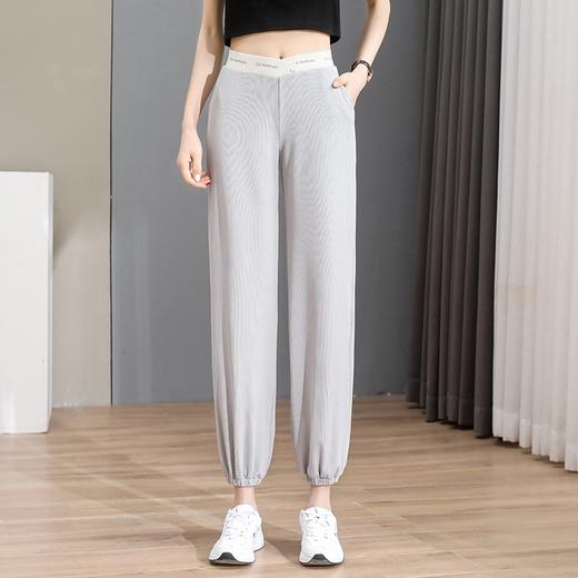 【显高显瘦巨垂顺 静享惬意孕期】孕妇冰丝裤子春夏薄款外穿孕妇打底束脚裤产前产后休闲裤子 商品图7