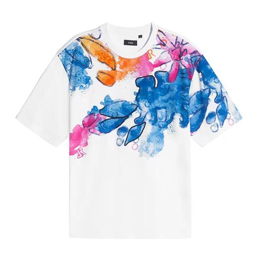 【1F】RARE威雅 | 22春夏 新款花色水彩晕染印花潮流短袖T恤 男士短袖T恤 商品图0