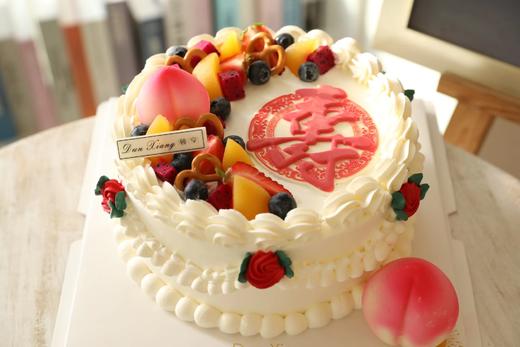 「会员专享特惠」复古蛋糕-福寿康宁 商品图1