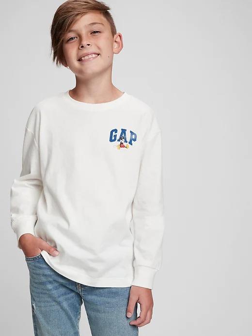 断码特价￥140！Gap X Disney迪士尼合作款儿童长袖T恤 男孩女孩都能穿 商品图3