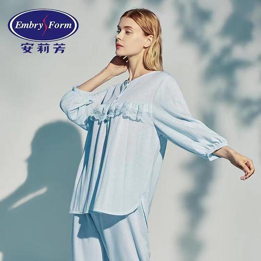5F EmbryForm安莉芳 棉麻混纺宽松可爱休闲家居套装女款 商品图0