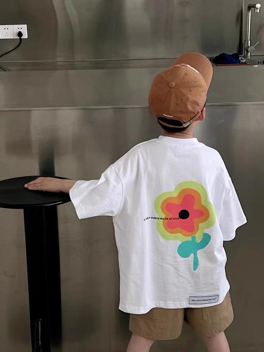 （清仓现货）【社群供W】儿童花朵长T恤 商品图4