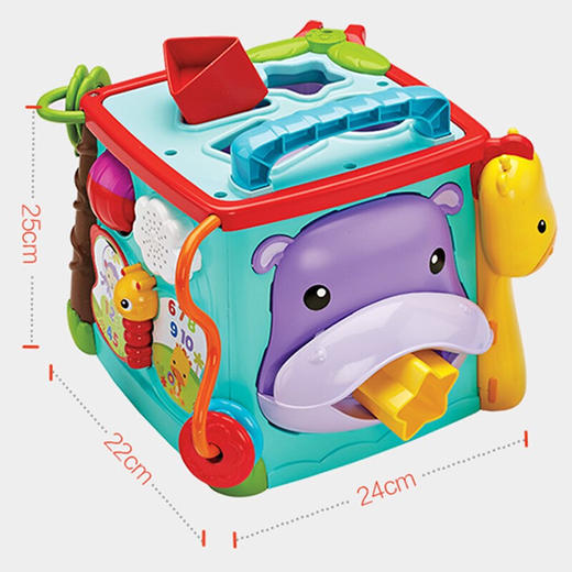 费雪探索双语学习六面盒CMY28 商品图1