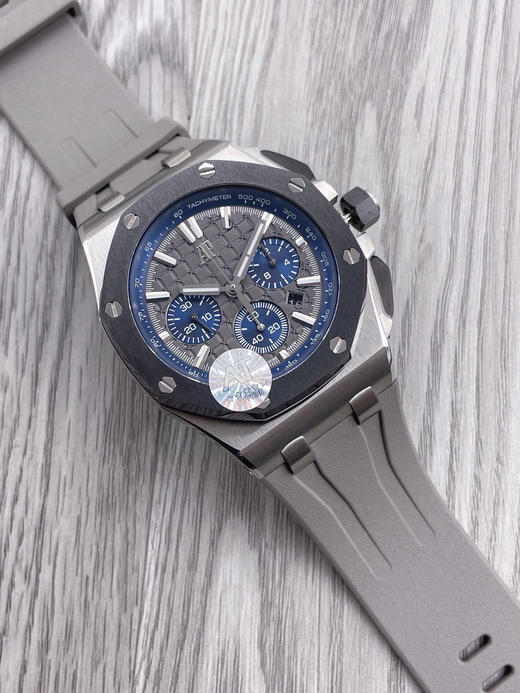 陶瓷圈口 AP 爱彼26420 Audemars Piguet 皇家橡树离岸型 限量多功能计时机械腕表 商品图0