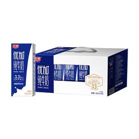 优加纯牛奶250ml*12盒/提