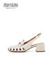 西村名物2022夏季后空粗跟女凉鞋X22AH19841 商品缩略图1