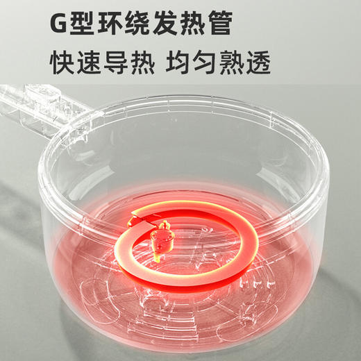 小熊 电热锅 婴儿辅食锅宿舍煮面锅多功能煮锅 DRG-E15F2 商品图5